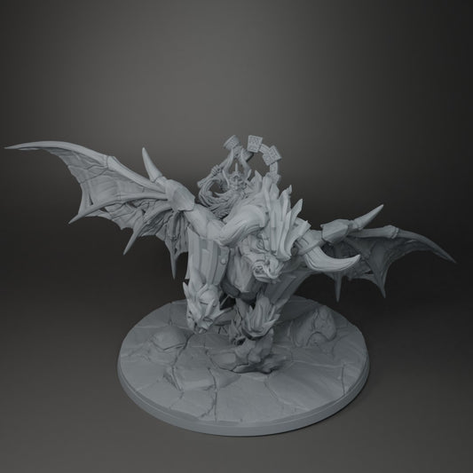 Dumlok Flameseekers - Boss: Aldeberan Firebrand - XL - 3DSpawn