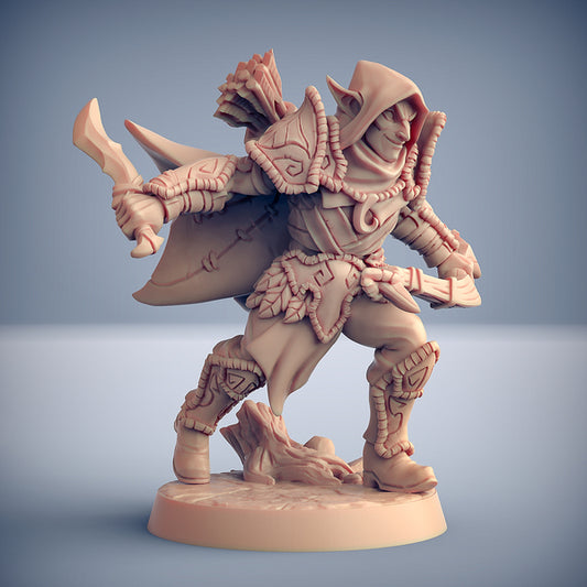 Elfi di Bosco-Profondo - Deepwood Alfar - Soldato E - S - 3DSpawn