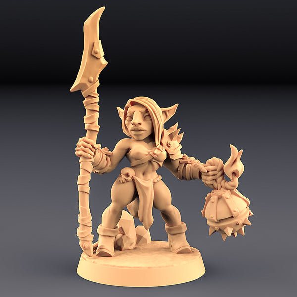 Goblin della Scintilla - Sparksoot Goblins - Soldier F - S - 3DSpawn