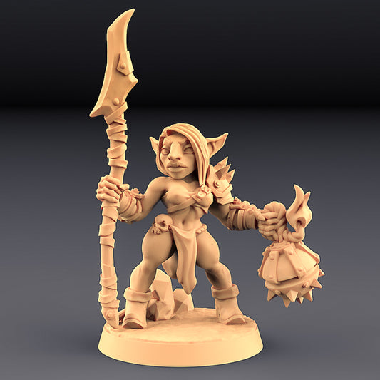 Goblin della Scintilla - Sparksoot Goblins - Soldier F - S - 3DSpawn