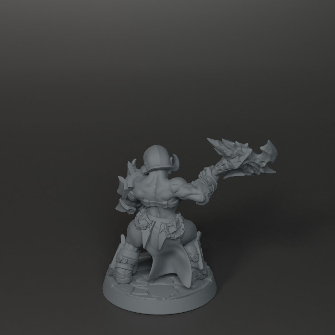 Dumlok Flameseekers - Soldier F - S - 3DSpawn