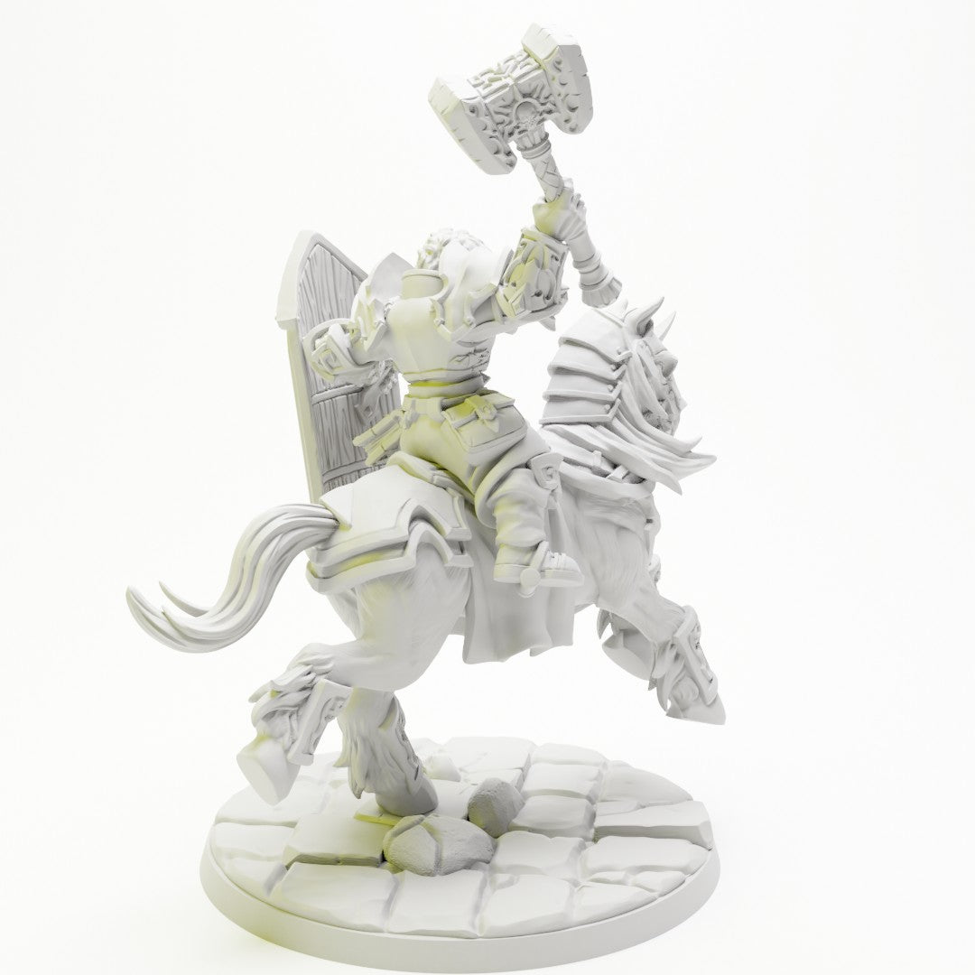 Requiem Brotherhood - Soldato a Cavallo B - M - 3DSpawn