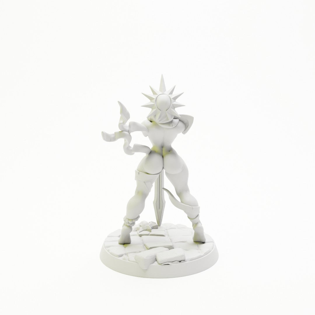 Requiem Brotherhood - Personaggio femminile: Solaria the Saint - S - 3DSpawn