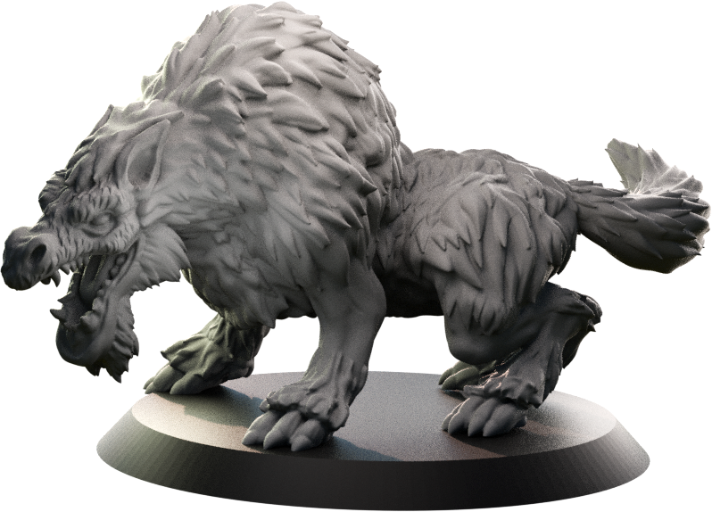 Una nuova avventura - Worg - M - 3DSpawn