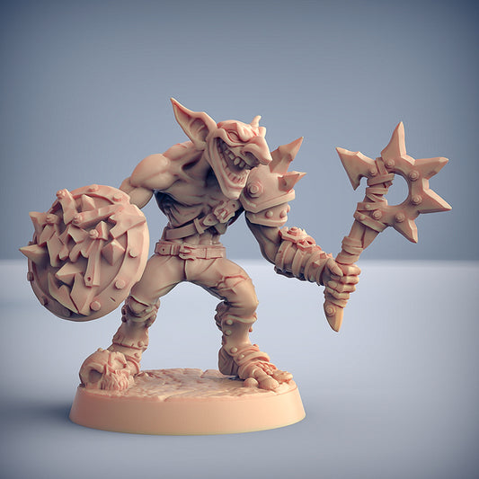 Goblin della Scintilla - Sparksoot Goblins - Soldier B - S - 3DSpawn