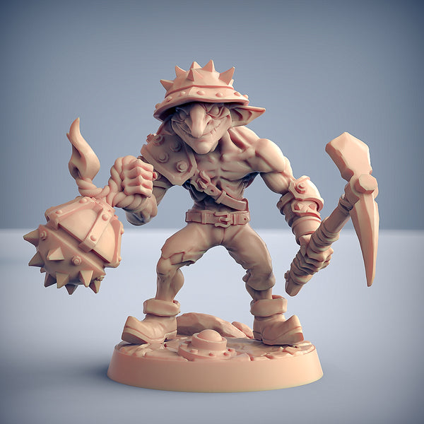 Goblin della Scintilla - Sparksoot Goblins - Soldier D - S - 3DSpawn