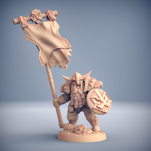 Difensori Nanici - Dwarven Defenders - Soldier A - Variante - S - 3DSpawn