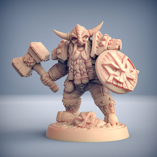 Difensori Nanici - Dwarven Defenders - Soldier A - S - 3DSpawn