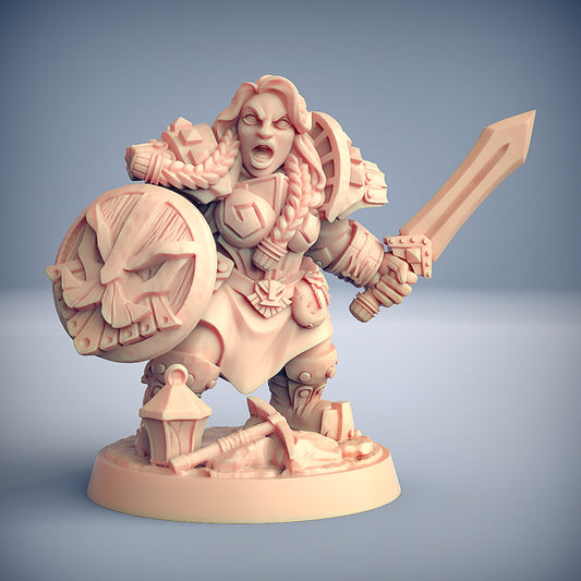 Difensori Nanici - Dwarven Defenders - Soldier C - S - 3DSpawn