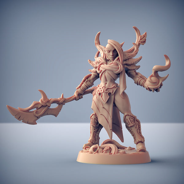 Elfi di Bosco-Profondo - Deepwood Alfar - Eroe: Endelshar - S - 3DSpawn