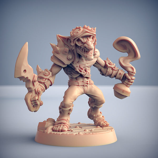 Goblin della Scintilla - Sparksoot Goblins - Soldier A - S - 3DSpawn