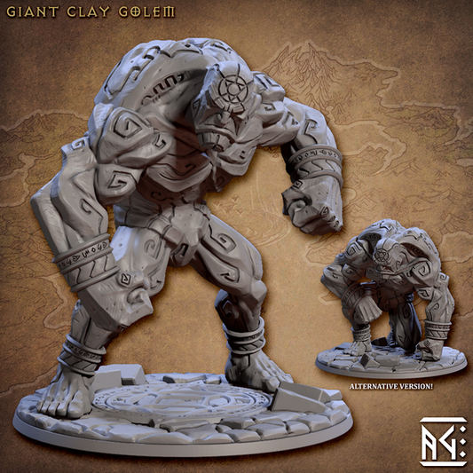 Arcanist Guild - BOSS: Giant Clay Golem - XL