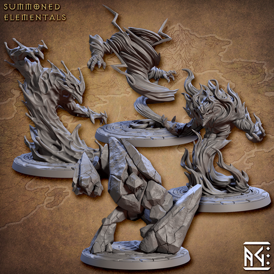 Arcanist Guild - BOSS: Summoned Elementals - XL