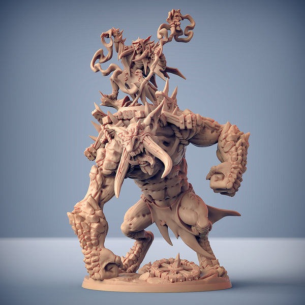 Blackrazor Hobgoblins - Boss: Blackrazor Troll - L - 3DSpawn