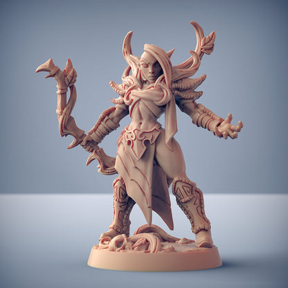 Elfi di Bosco-Profondo - Deepwood Alfar - Eroe: Endelshar - S - 3DSpawn